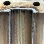 Lagerschalen durch Auftragsschweißen bei der momac in Moers / NRW aufarbeiten / reparieren