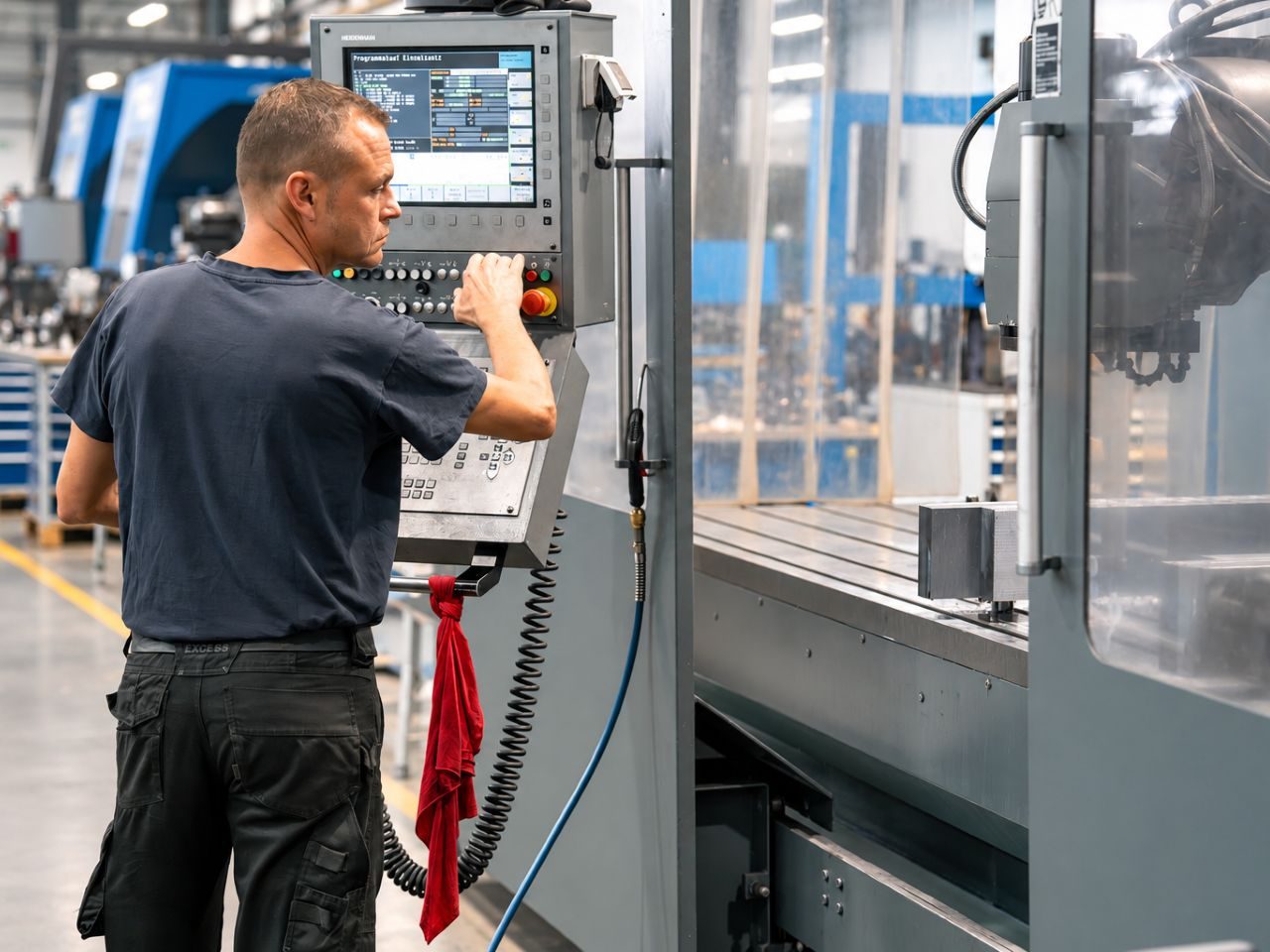 Zerspanung bei der momac Group in Moers - hier CNC Fräsen Zerspanung bei der momac Group in Moers - hier CNC Fräsen bis 4.000 mm Länge